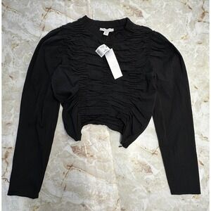 TOPSHOP Long Sleeve‎ Blouse Women  size 2 Petite
